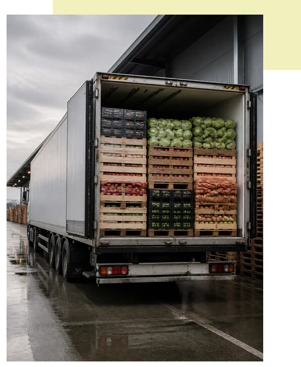 Перевозка плодоовощной продукции в Краснодар по цене от 5160 р. | Агросервис-Ксд