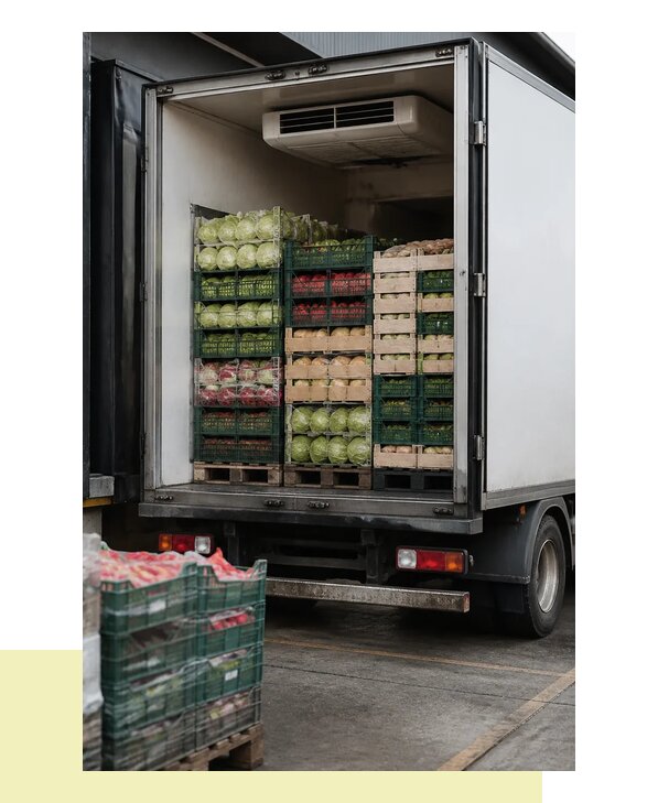 Перевозка плодоовощной продукции оптом напрямую в Краснодар